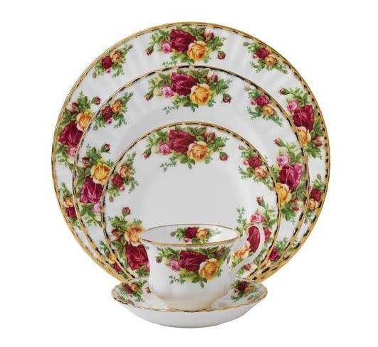 Royal Albert Old Country Rose 20-Piece Dinner Set