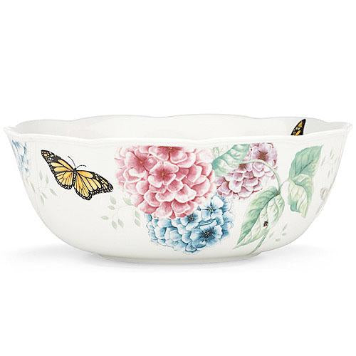 Lenox Butterfly Meadow Bowl by LENOX 9.8" Diameter - 3.6" High