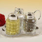 Silver Plated by Queen Anne Cruet 3-Piece Set