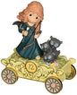 Precious Moments Birthday Parade Age 12 Brave ceramic figurine