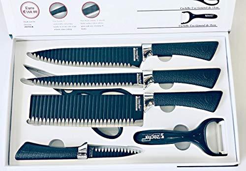 Zepter Knife Set 6 Piece Set with Non Stick Coating