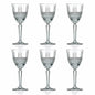 RCR Brilliante 6 Goblets Crystal 23cl, 7.74-OZ made in Italy